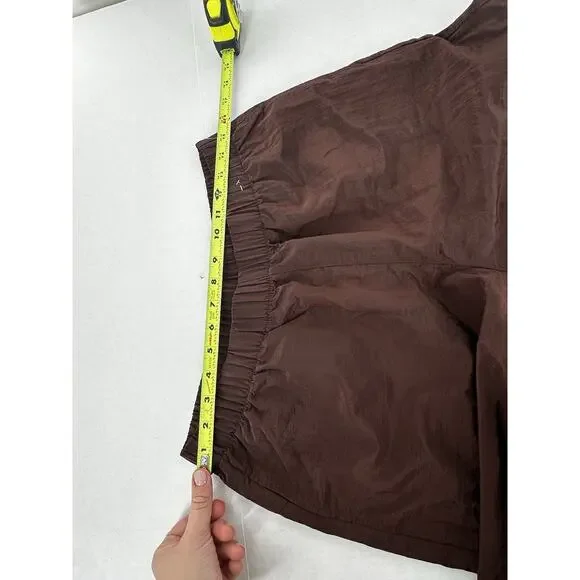 Gap Windbreaker Jogger Pants Sz L 80’s Inspired Y2K Sporty Athletic Retro Brown - Picture 7 of 7